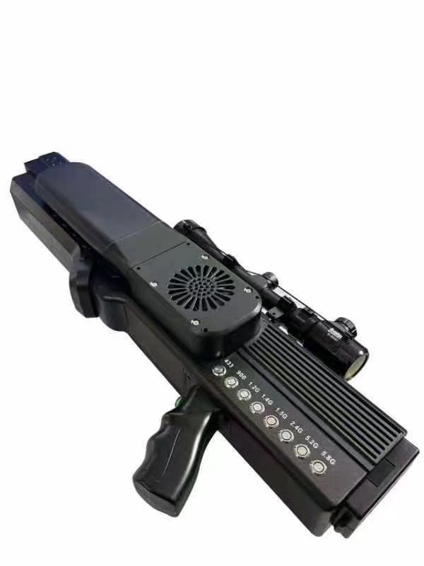  石门手持便携式枪型低空防御反制八通道